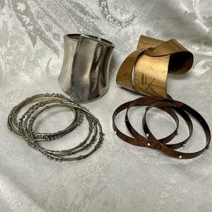 Set of Cuffs and Bangles